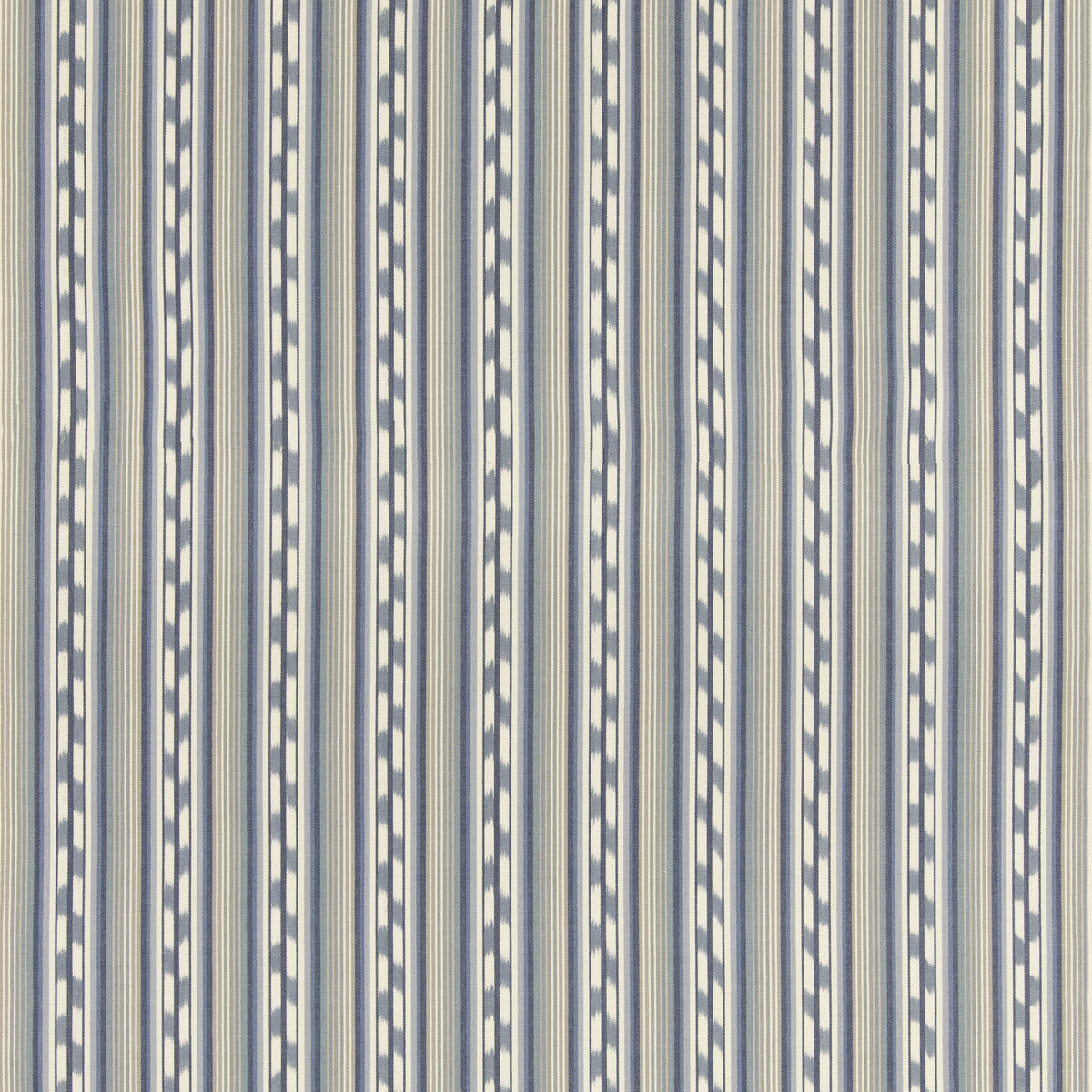 G P & J BAKER HALKI STRIPE BLUE
