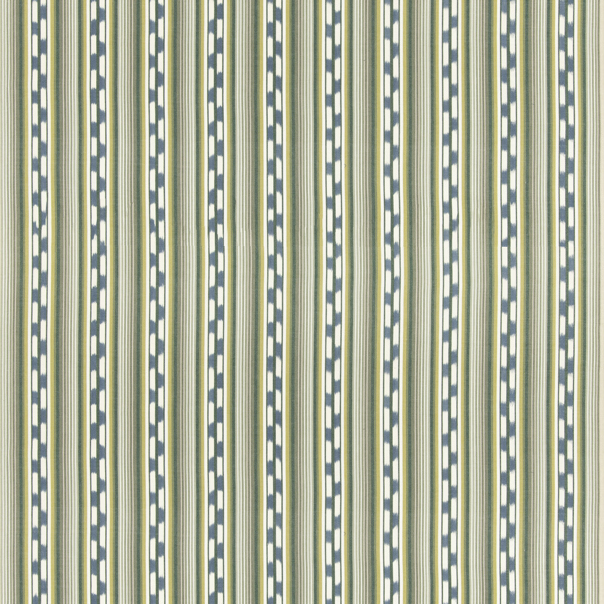 G P & J BAKER HALKI STRIPE EMERALD/BLUE