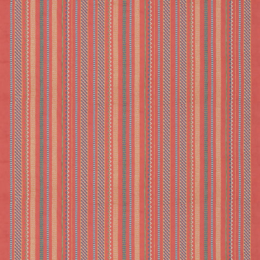 G P & J BAKER TUDOR STRIPE RED