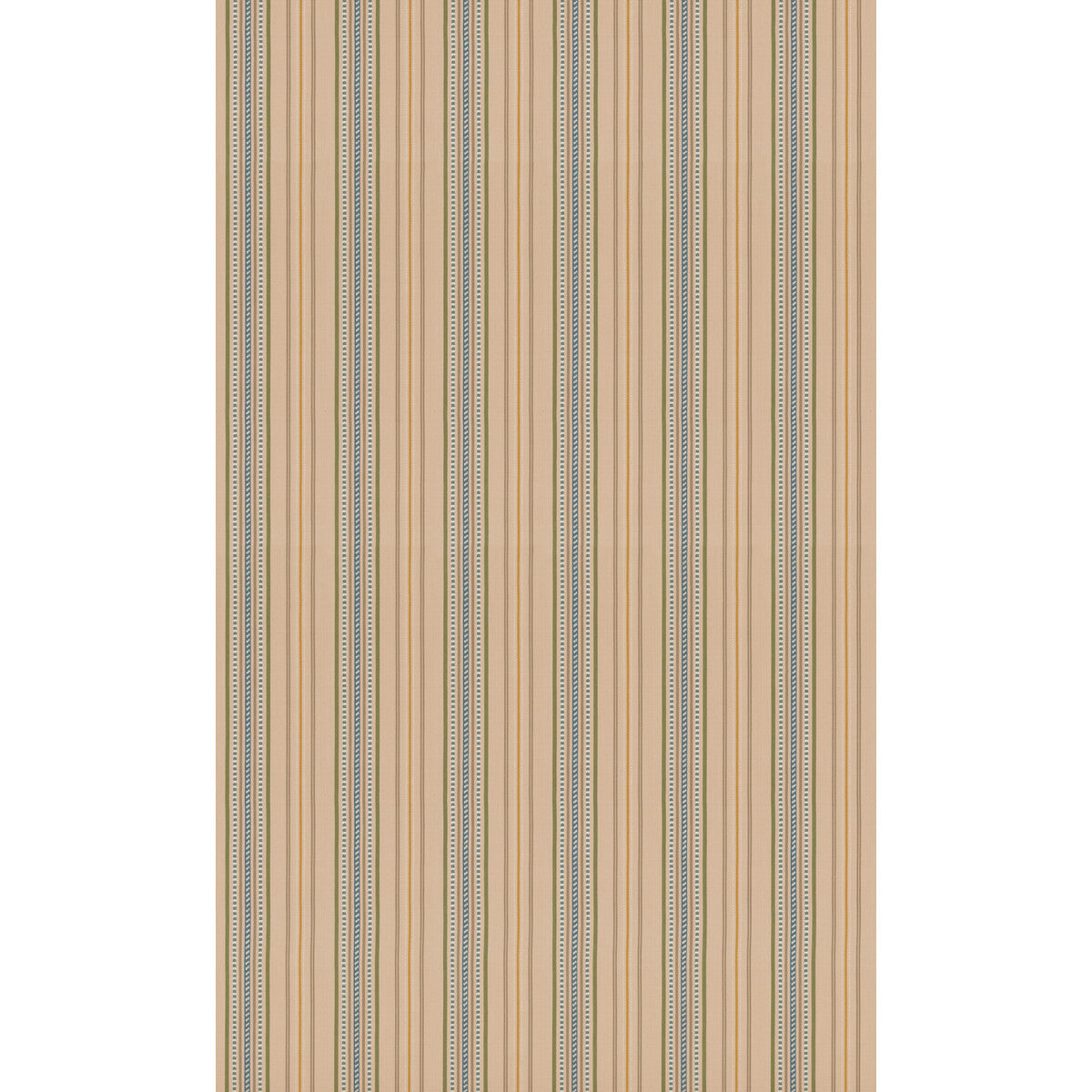 G P & J BAKER RUFUS STRIPE PARCHMENT