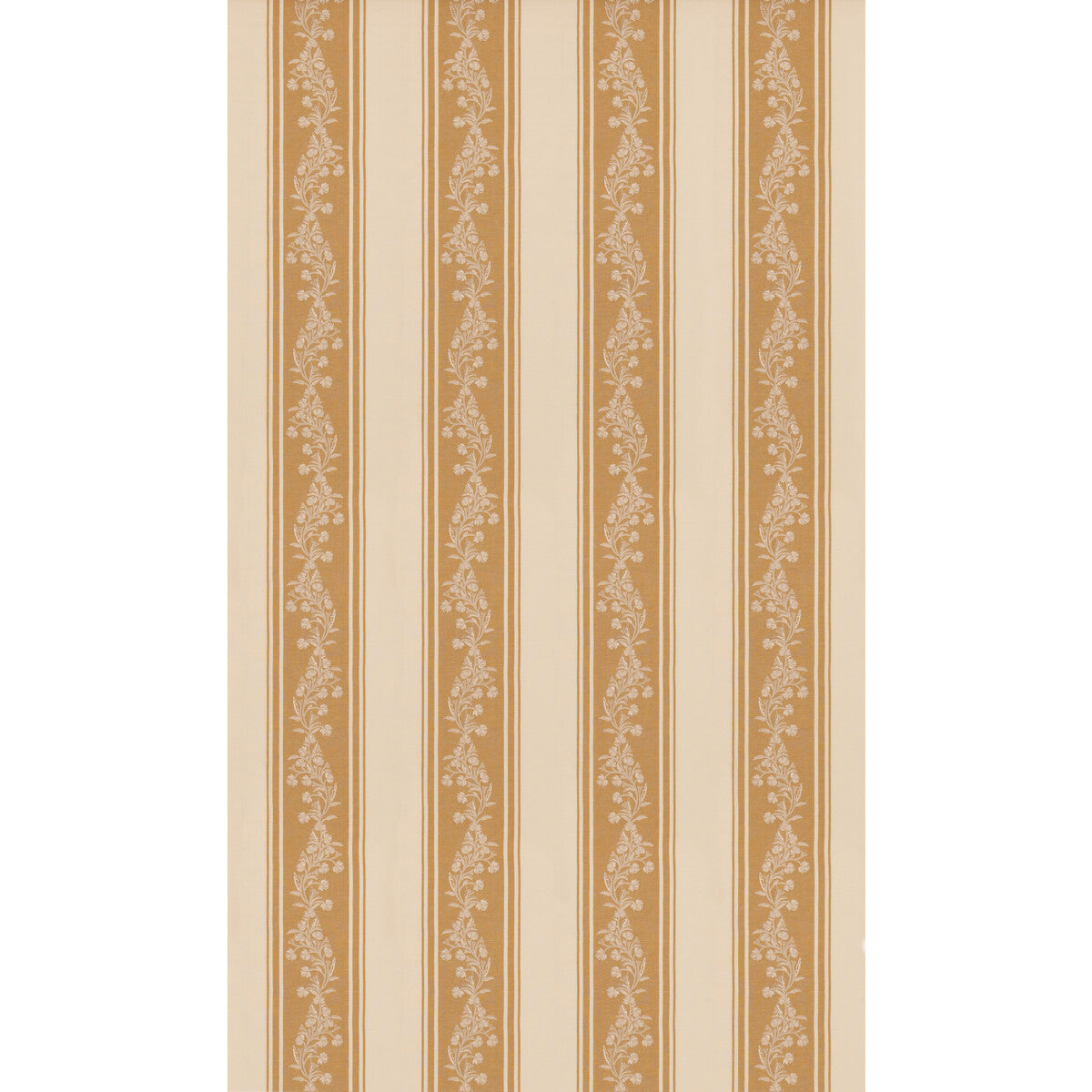 G P & J BAKER ALDBURY STRIPE OCHRE