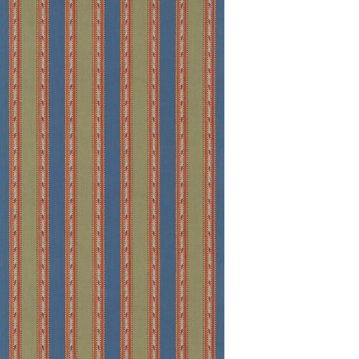 G P & J BAKER ZEPHYR BLUE/GREEN