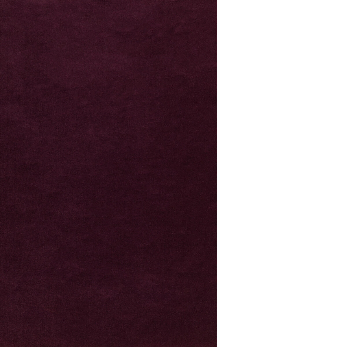 G P & J BAKER TETBURY VELVET AUBERGINE