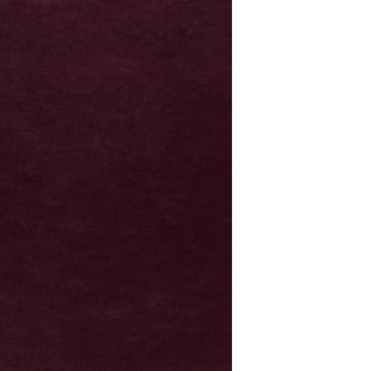 G P & J BAKER TETBURY VELVET AUBERGINE