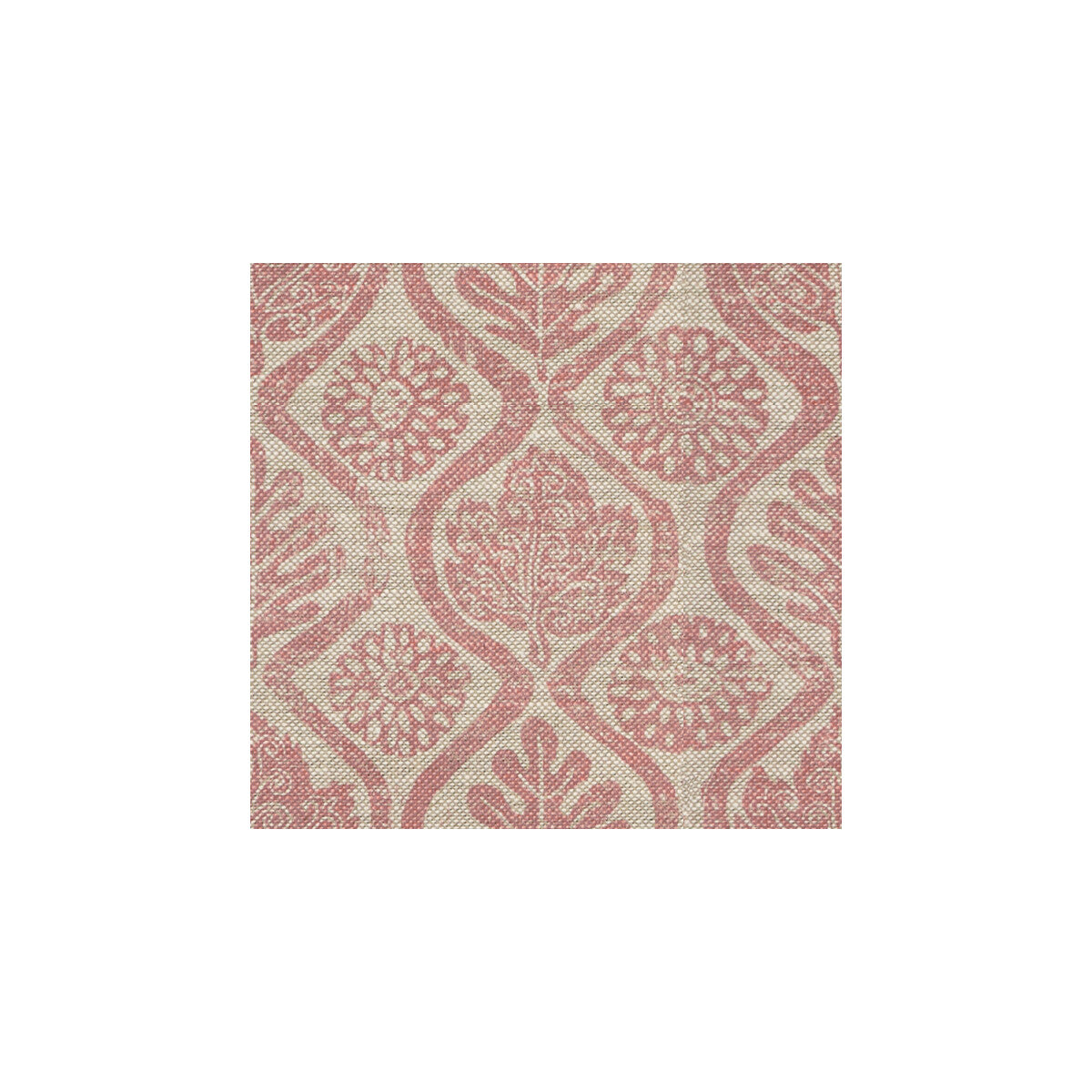 LEE JOFA OAKLEAVES PINK/OATMEAL