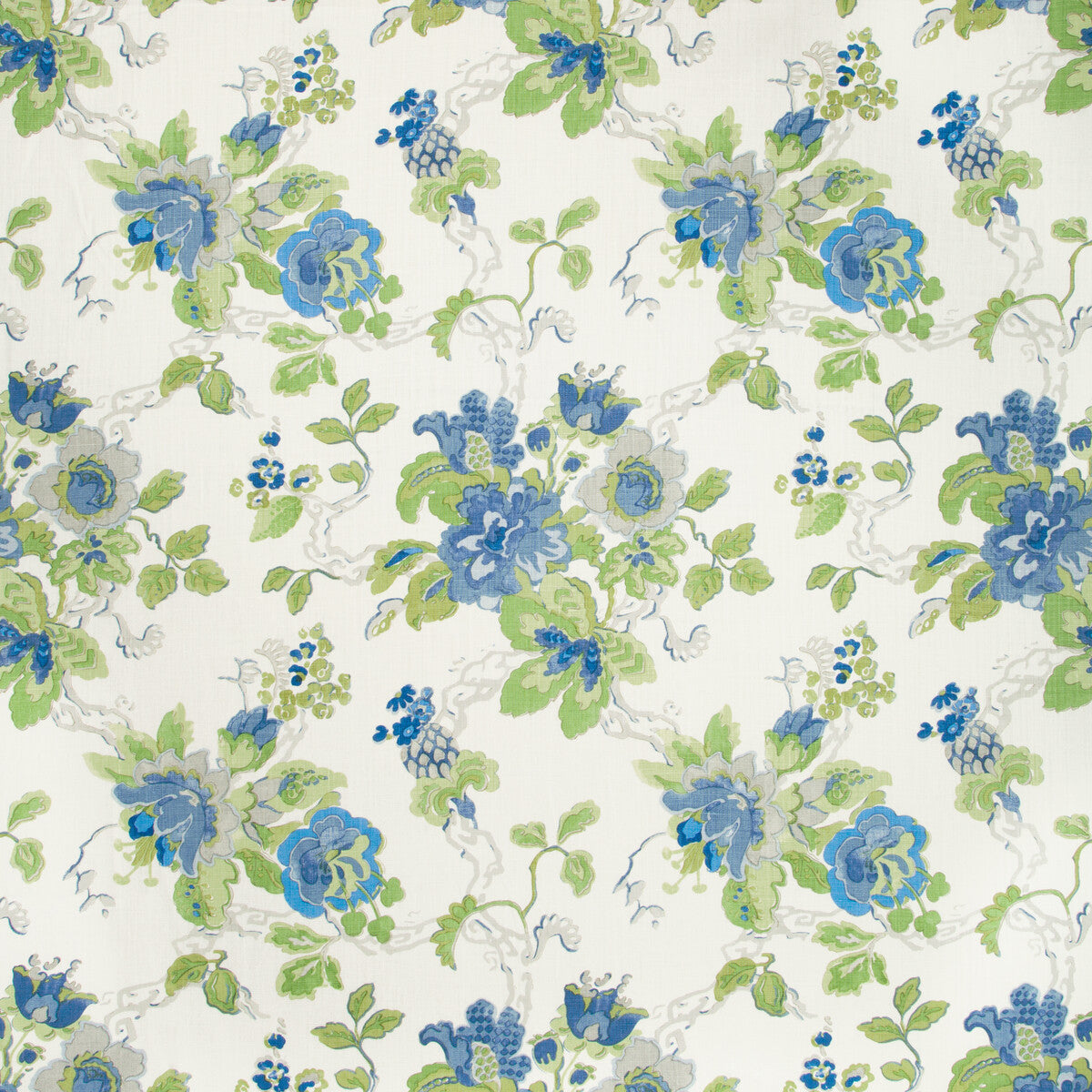 LEE JOFA PARNHAM CORNFLOWER/LIME