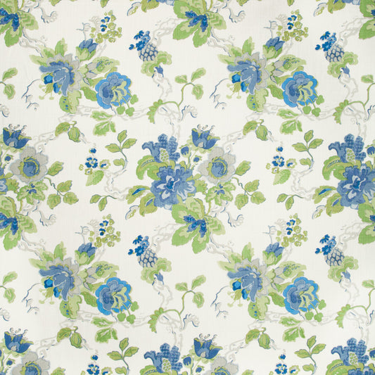 LEE JOFA PARNHAM CORNFLOWER/LIME