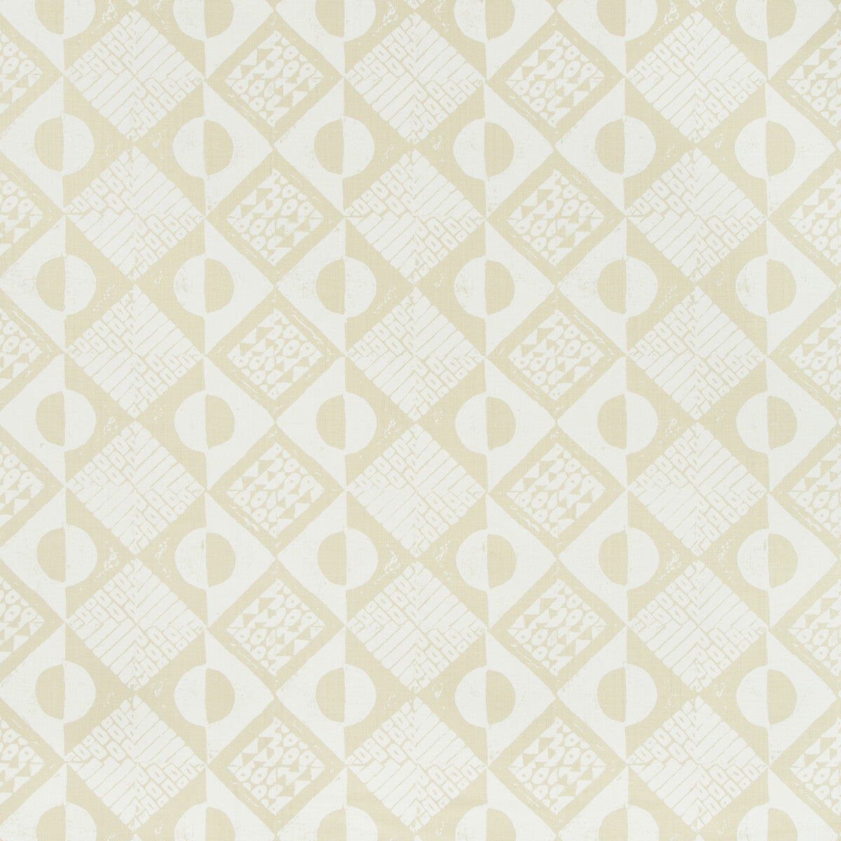 LEE JOFA CIRCLES AND SQUARES OFF WHITE