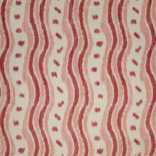 LEE JOFA IKAT STRIPE CORAL