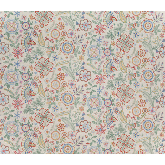 LEE JOFA EDEN CORAL GREEN