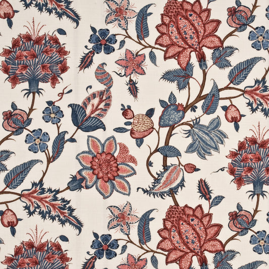 G P & J BAKER BAKER'S INDIENNE BLUE/PINK