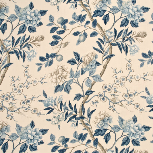 G P & J BAKER EMPEROR'S GARDEN BLUE/CREAM