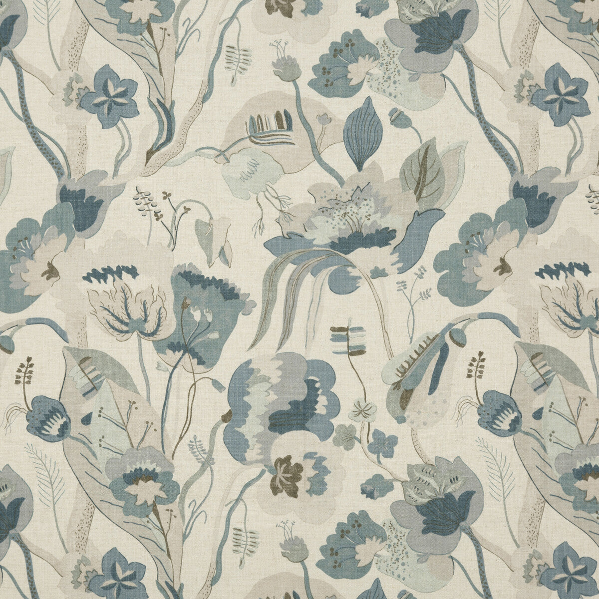 G P & J BAKER CALIFORNIA LINEN/DENIM