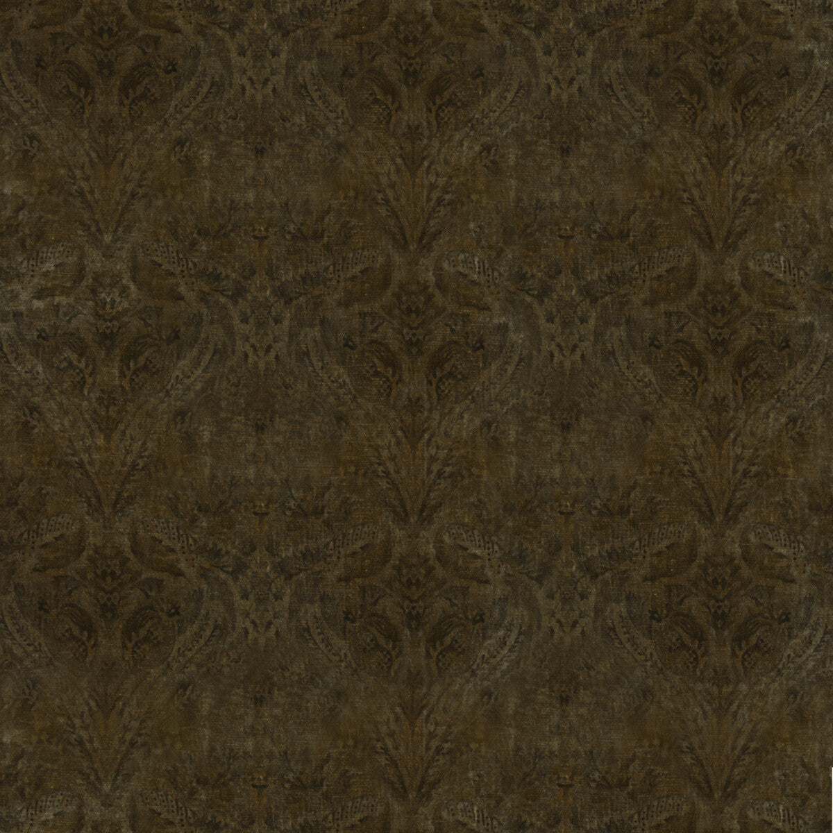 G P & J BAKER ROYAL DAMASK VELVET BRONZE
