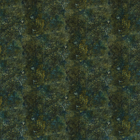 G P & J BAKER PERSIAN GARDEN VELVET PEACOCK