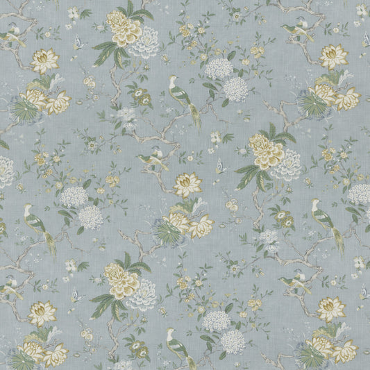 G P & J BAKER ORIENTAL BIRD SIGNATURE SOFT BLUE