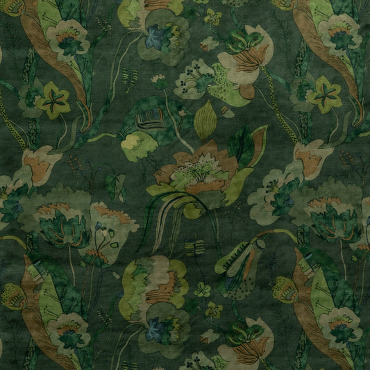 G P & J BAKER CALIFORNIA VELVET EMERALD