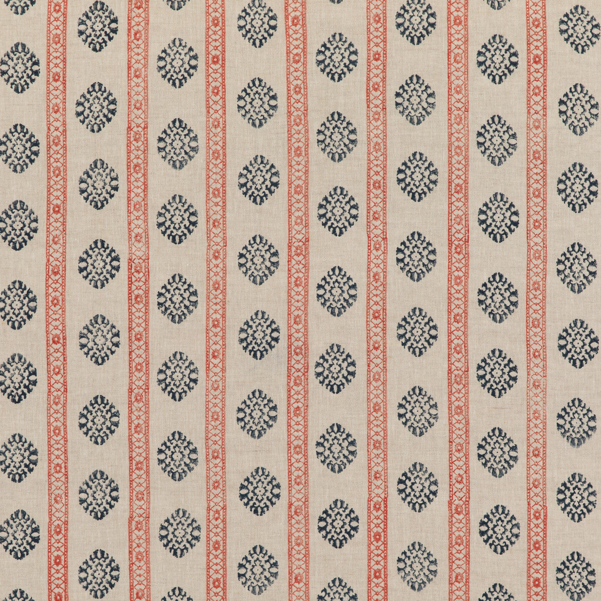 G P & J BAKER ALMA RED/INDIGO