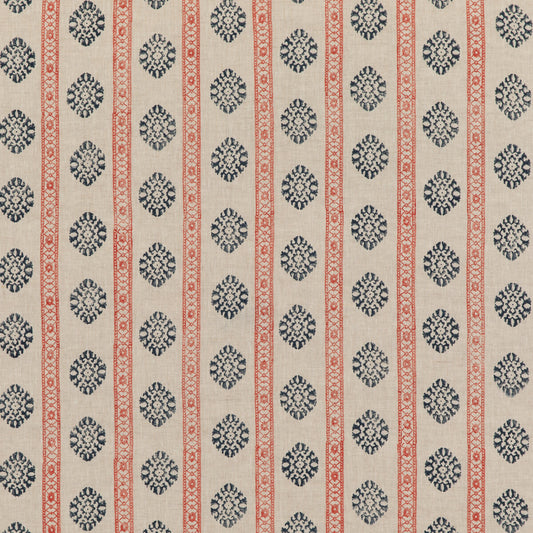G P & J BAKER ALMA RED/INDIGO