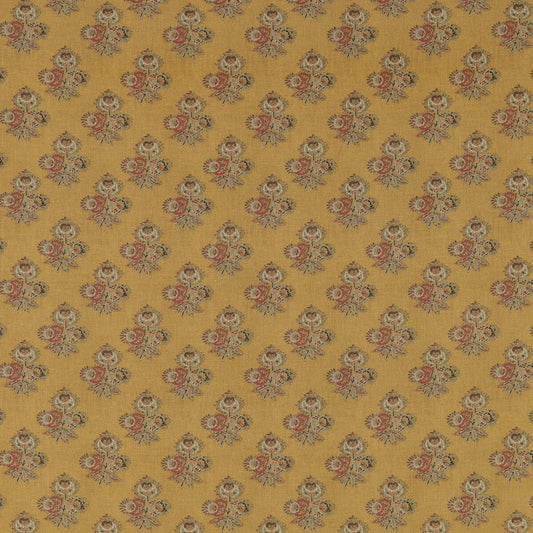 G P & J BAKER POPPY PAISLEY OCHRE