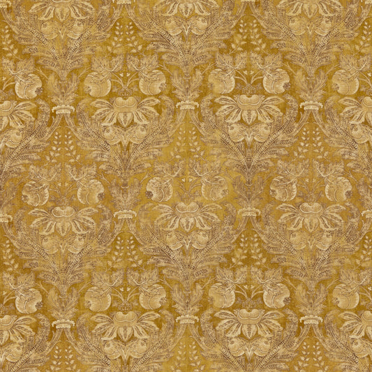 G P & J BAKER LAPURA DAMASK OCHRE