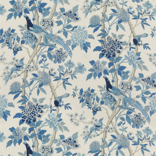 G P & J BAKER HYDRANGEA BIRD (ARCHIVE) BLUE
