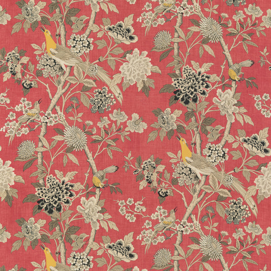 G P & J BAKER HYDRANGEA BIRD (ARCHIVE) OLD ROSE