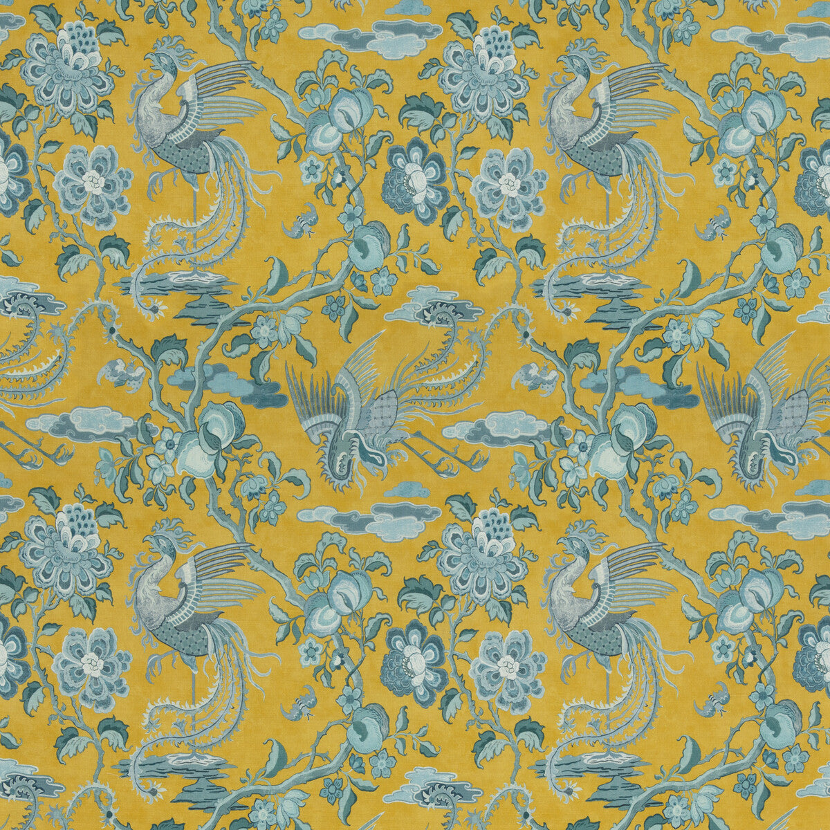 G P & J BAKER CHIFU OCHRE/BLUE
