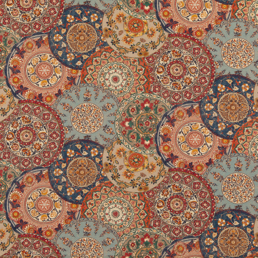 G P & J BAKER IMARI RED/INDIGO