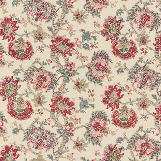 G P & J BAKER KINGHAM RED/ BLUE