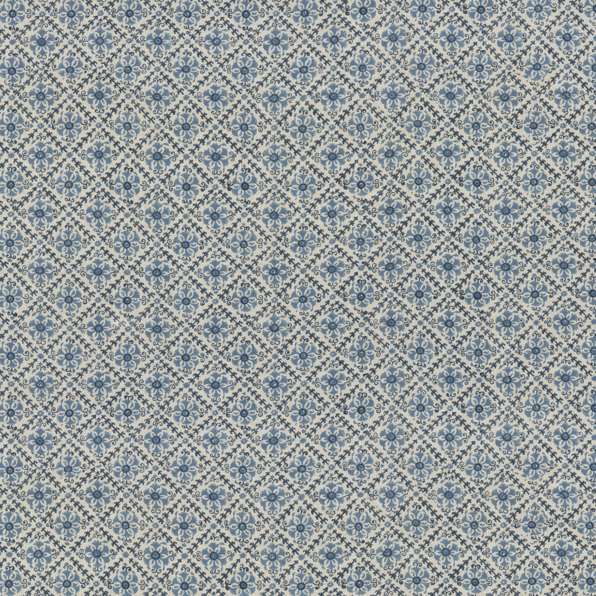 G P & J BAKER CAMDEN TRELLIS BLUE