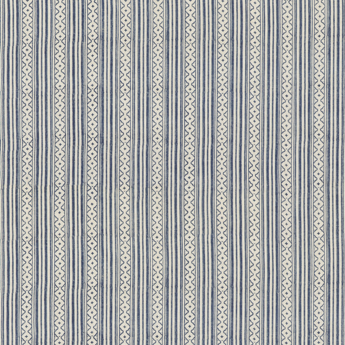 G P & J BAKER EBURY STRIPE BLUE