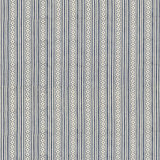 G P & J BAKER EBURY STRIPE BLUE