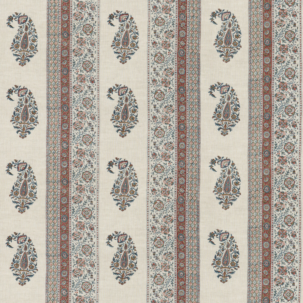 G P & J BAKER PORTOBELLO RED/BLUE