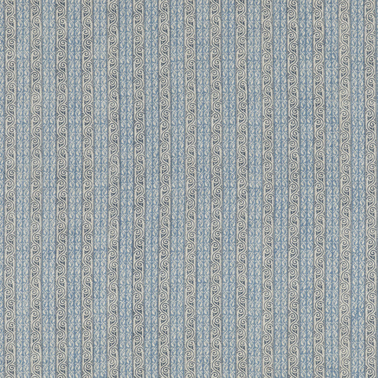 G P & J BAKER TETBURY STRIPE BLUE