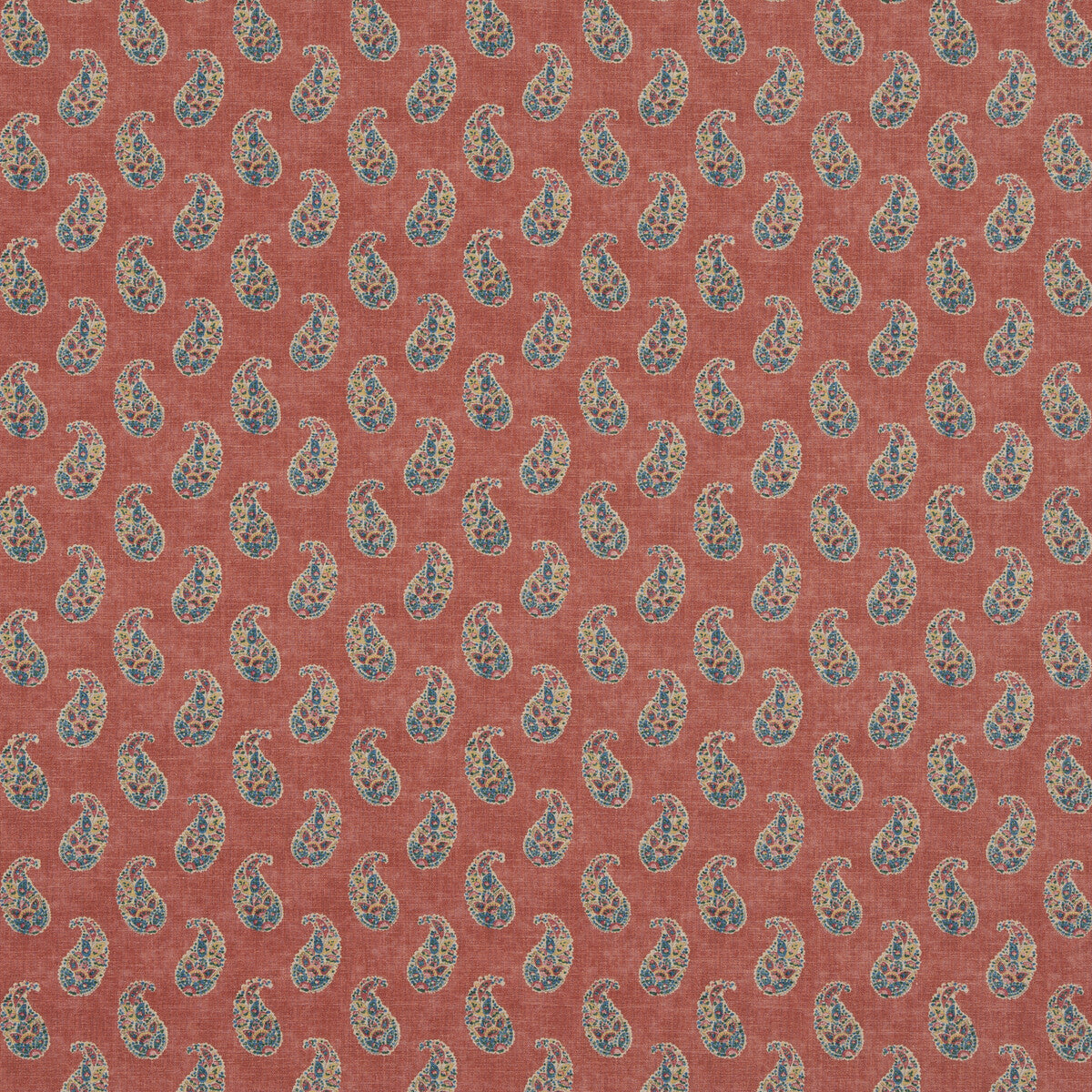 G P & J BAKER PATOLA PAISLEY RED