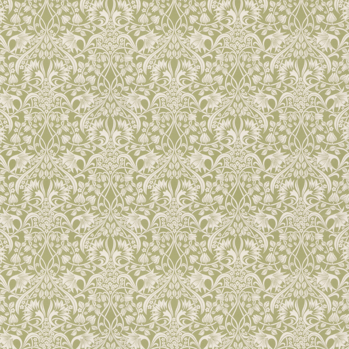 G P & J BAKER FRITILLERIE COTTON GREEN
