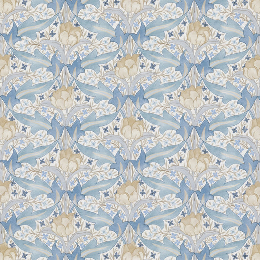 G P & J BAKER TULIP & JASMINE COTTON BLUE