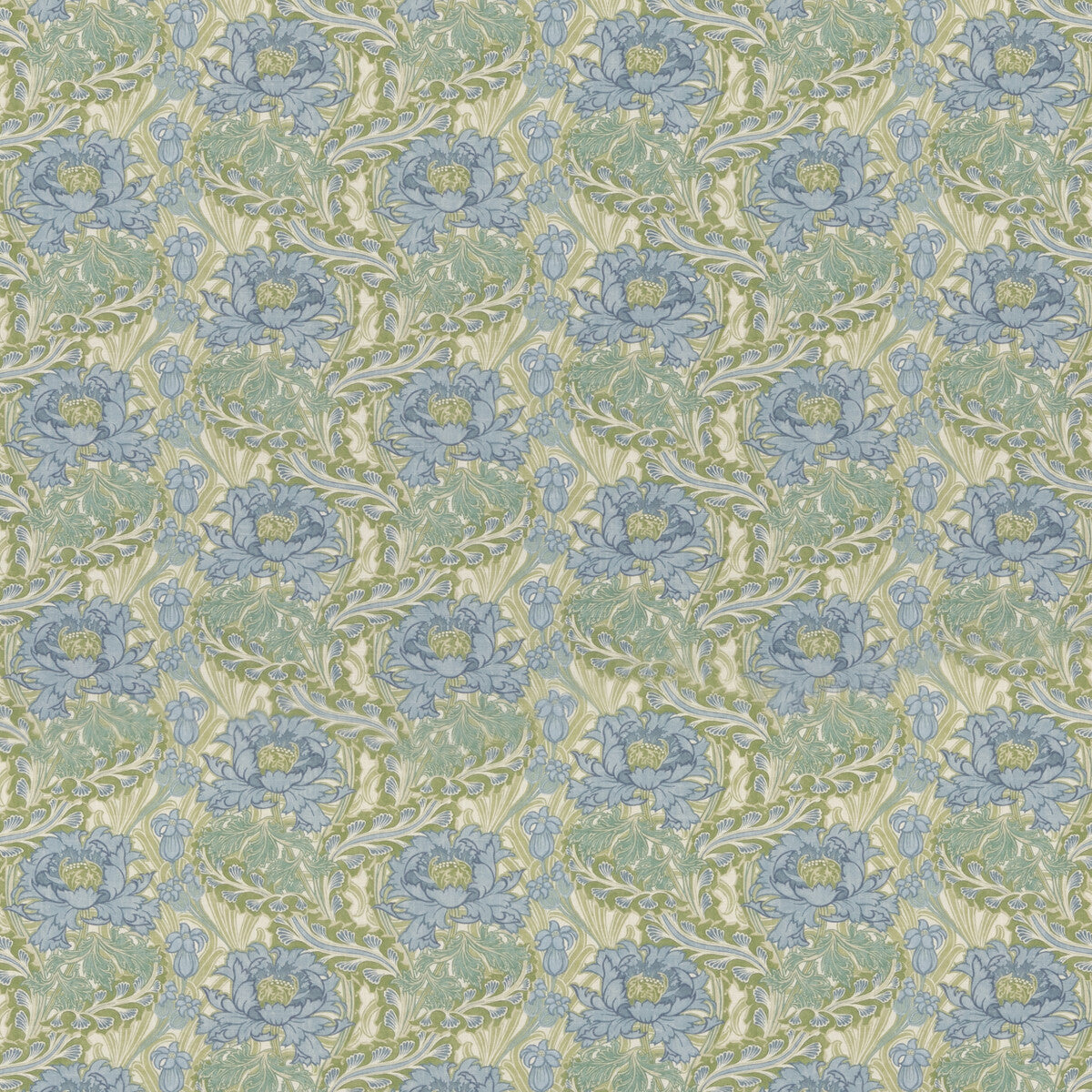 G P & J BAKER LITTLE BRANTWOOD BLUE/GREEN