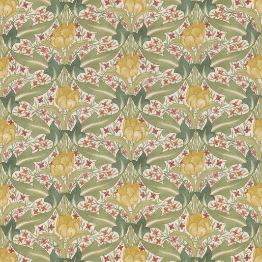 G P & J BAKER TULIP & JASMINE RED/GREEN