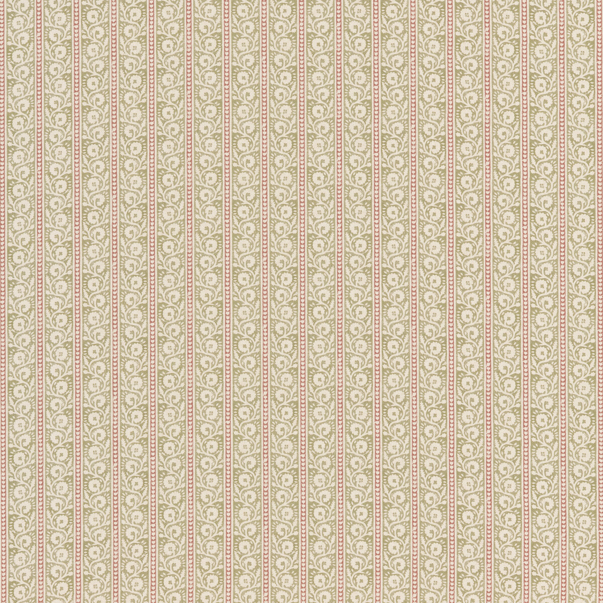 G P & J BAKER BIBURY GREEN/RED