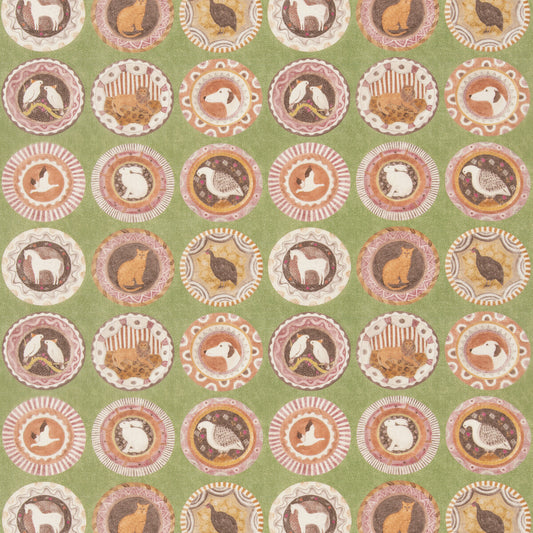 G P & J BAKER ROBINA'S DINNER PARTY GREEN