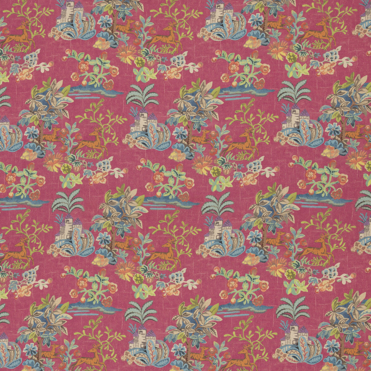 G P & J BAKER KNIGHT'S TALE TEXTURE FUCHSIA