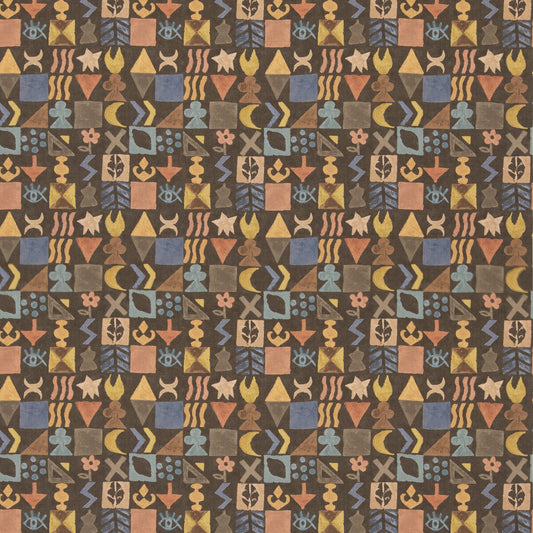 G P & J BAKER POTATO PRINT CHOCOLATE