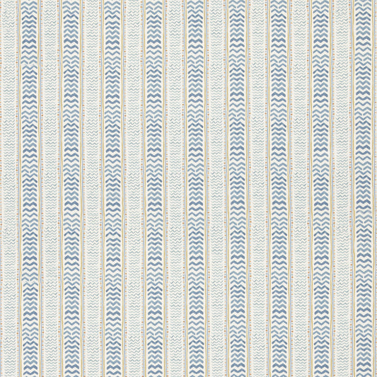 G P & J BAKER WRIGGLE ROOM BLUE/YELLOW