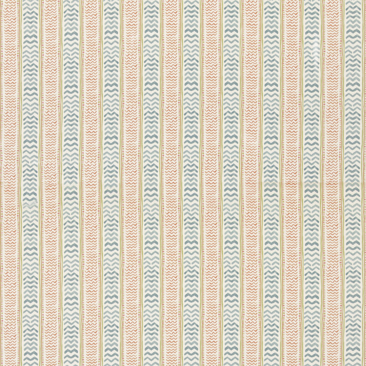 G P & J BAKER WRIGGLE ROOM TEAL/SPICE
