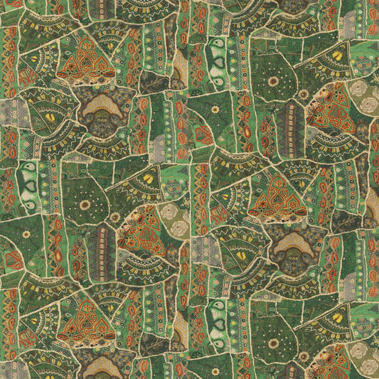 G P & J BAKER FRONT ROW JEWEL GREEN