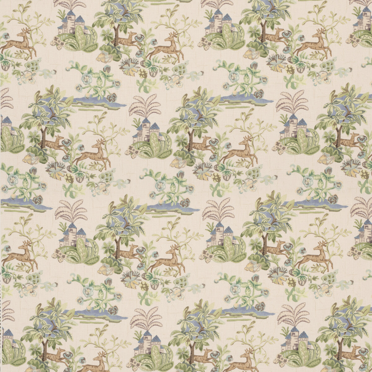 G P & J BAKER KNIGHT'S TALE SAGE/BLUE