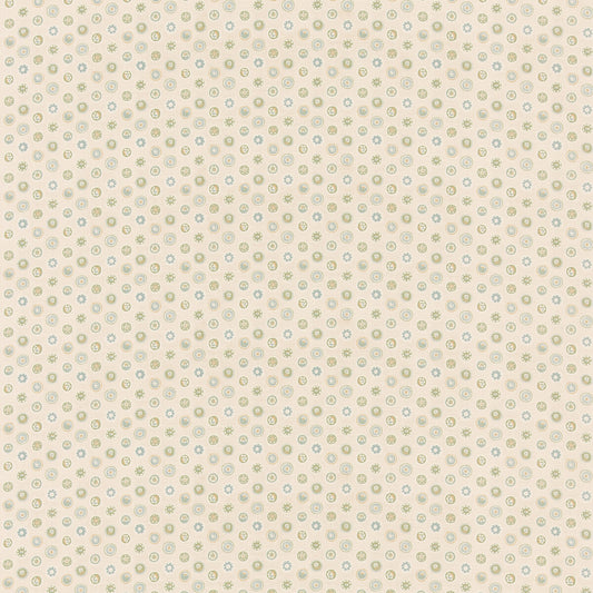 G P & J BAKER COURT BUTTONS BLUE/GREEN