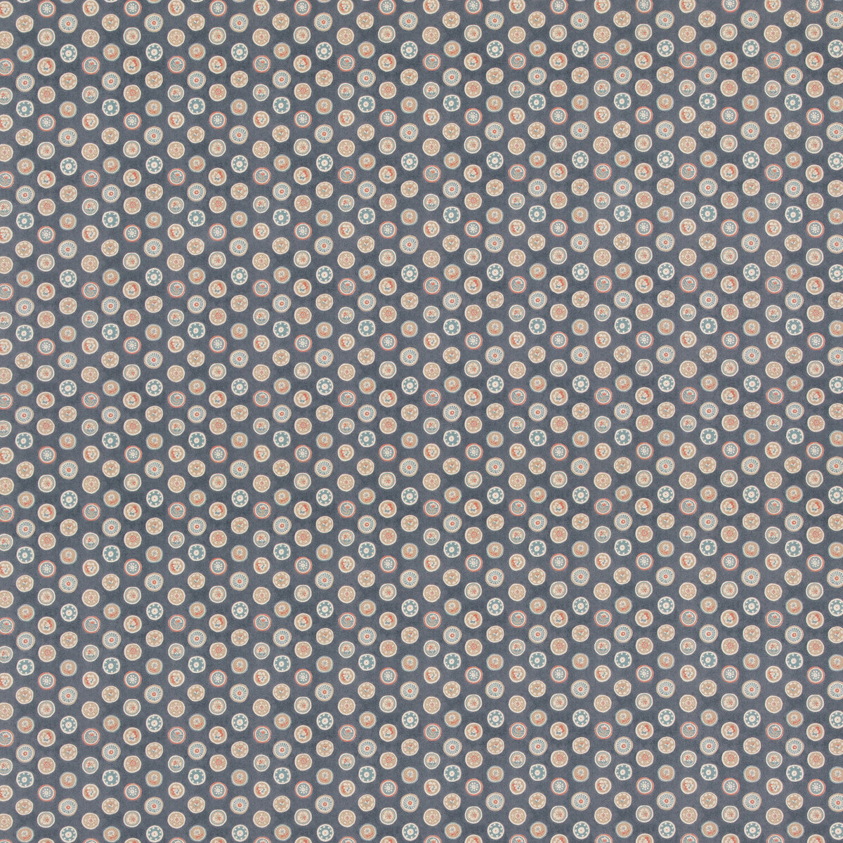 G P & J BAKER COURT BUTTONS INDIGO